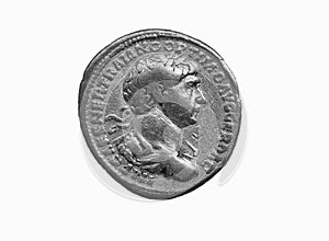 Gold Roman aureus coin of Roman emperor Trajan
