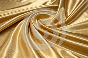 Gold satin texture background photo