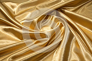 Gold satin texture background photo