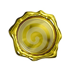 Gold Seal - Isolated photo