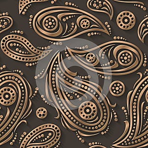 Gold seamless background
