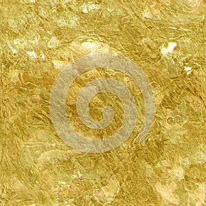 Gold seamless metal