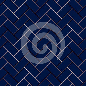 Gold seamless pattern. Background stripe chevron. Zigzag lines. Repeating elegant geometric chevrons striped texture for design. B photo