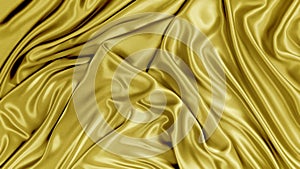 Gold silk