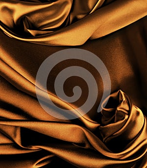 Gold silk background