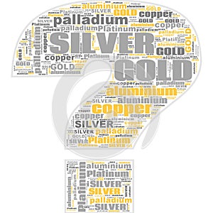 Gold Silver Copper Paladium Platinum Text Illustration Background Header