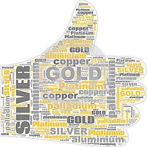 Gold Silver Copper Paladium Platinum Text Illustration Background Header