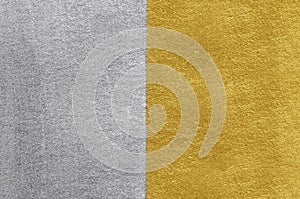 Gold and silver foil texture. Golden abstract background