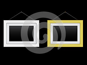 Gold And Silver Frames