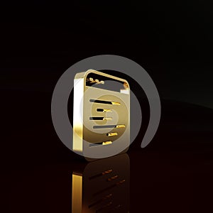 Gold Software, web developer programming code icon isolated on brown background. Javascript computer script random parts