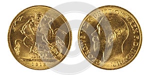 Gold Sovereign photo