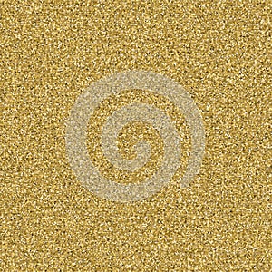 Gold sparkly glitter background. EPS 10