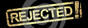 gold stamp REJECTED