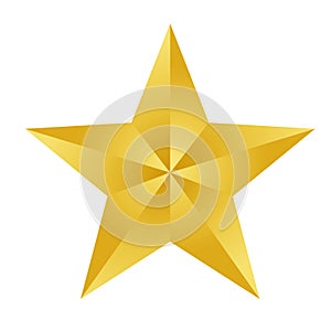 Gold star photo