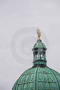 Gold Statue of Captain George Vancouver