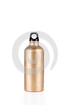 Gold steel bottle