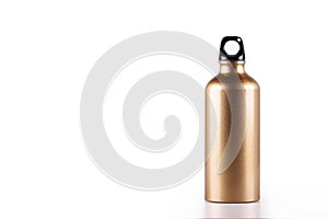 Gold steel bottle