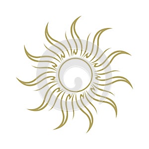 Gold Sun, vector