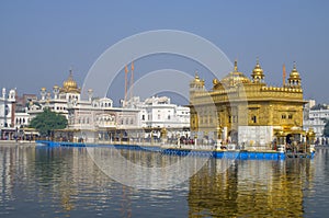 Gold temple Harmandir Sahib to Amritsar India