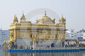 Gold temple Harmandir Sahib to Amritsar India