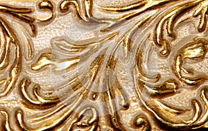 Gold tetxure
