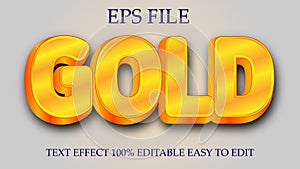 Gold text effect Jpeg file digital download