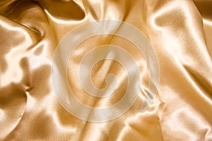 Gold textile background