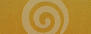 Gold texture background. Concrete wall texture paint, gold color surface blank for design