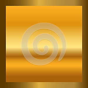 Gold texture square golden frame