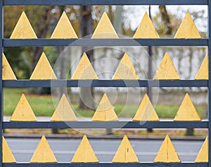 Gold Texture triangle