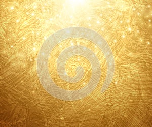 Gold Textured Background. Vector Illustration