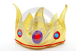 Gold toy crown