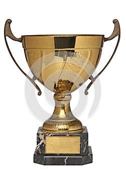 Gold trophy