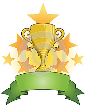 Gold Trophy Cup