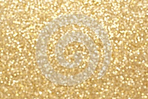 Gold twinkling light background photo