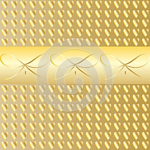 Gold Vintage luxury border