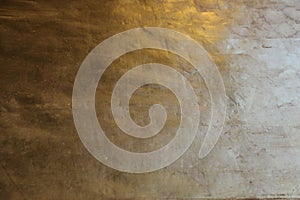 Gold wall texture background with dimming elements