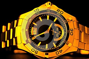 Gold watch
