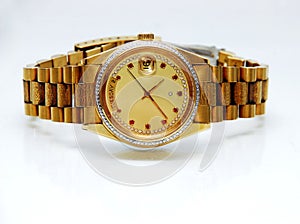 Gold watch