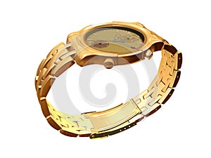 Gold watch