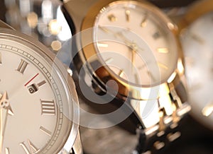 Gold watches photo