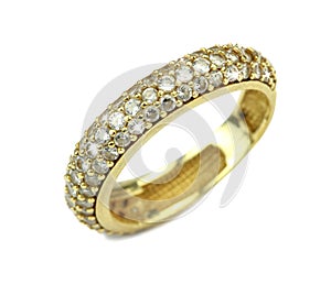 Gold wedding ring