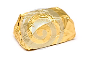 Gold Wrapped Chocolate Candy