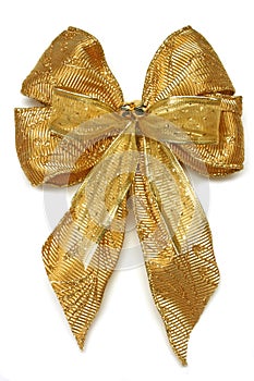 Gold Xmas Bow