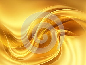 Gold yellow dynamic color abstract modern background