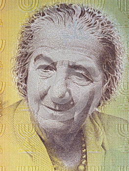 Golda Meir portrait