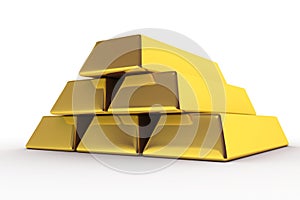 Goldbars 3D