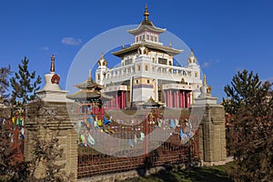 Golden Abode of Buddha Shakyamuni. Elista, Kalmykia