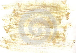 Golden abstract glitter liquid watercolor texture. Brown ink painting pattern. Trendy backgrounds for wallpaper, flyer