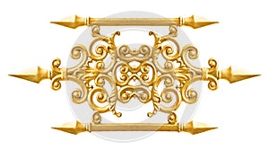 Golden alloy pattern